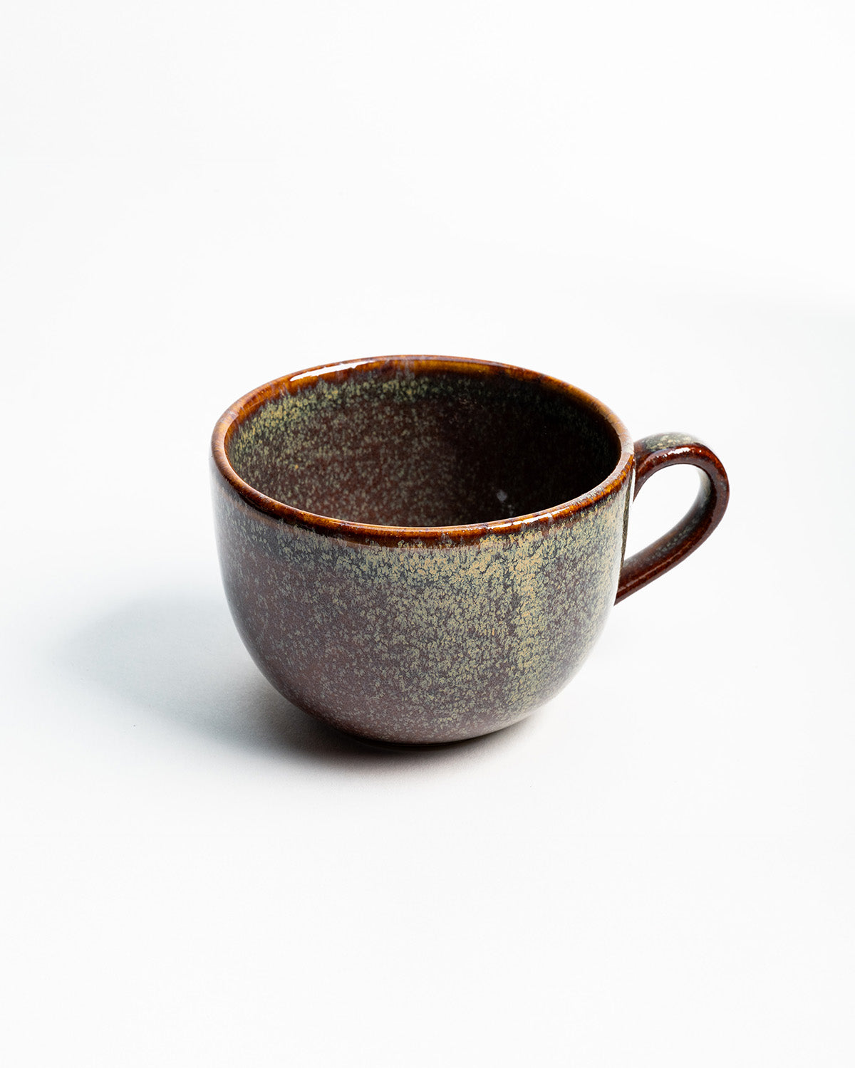 Lento – Tea / Latte Art Cup with Handle - Noite