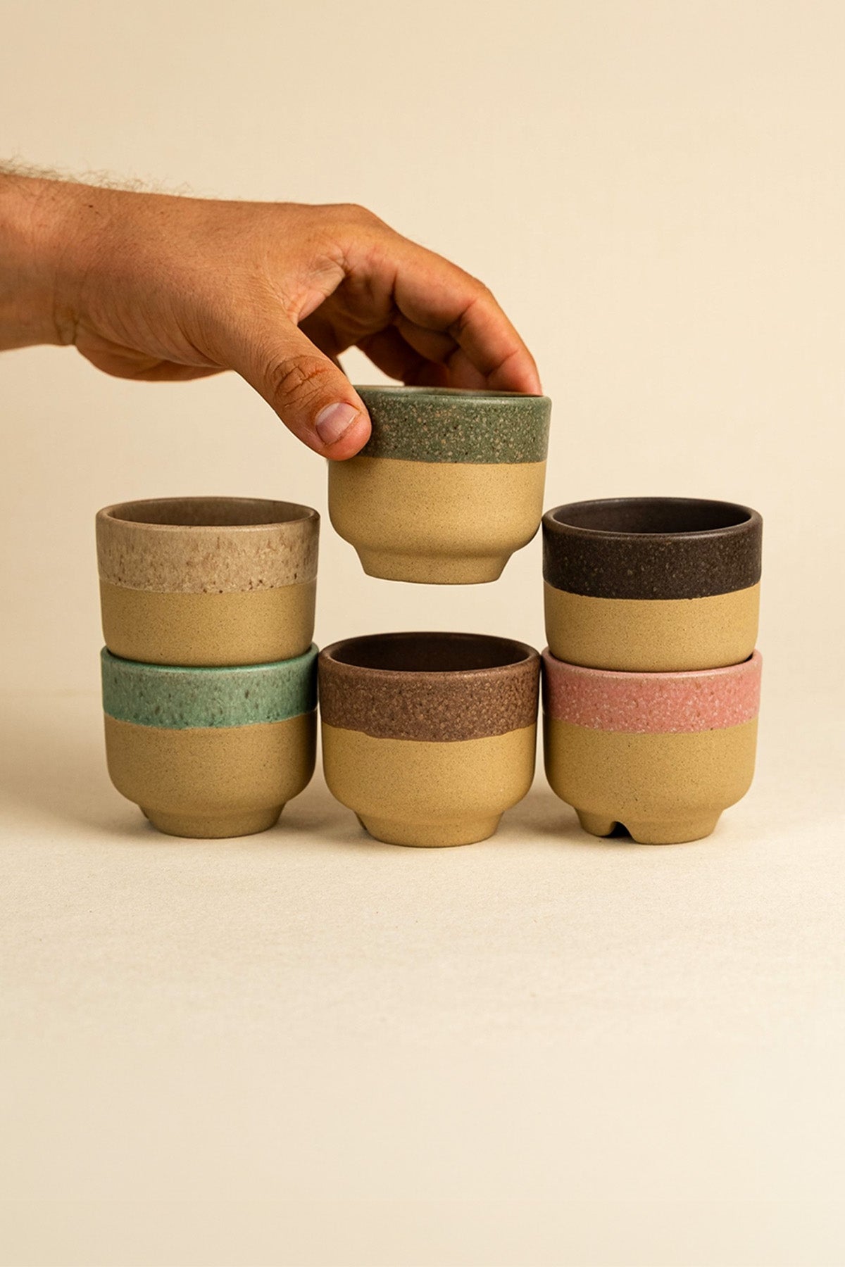 Handmade ceramic cup by Ceramica de Meles