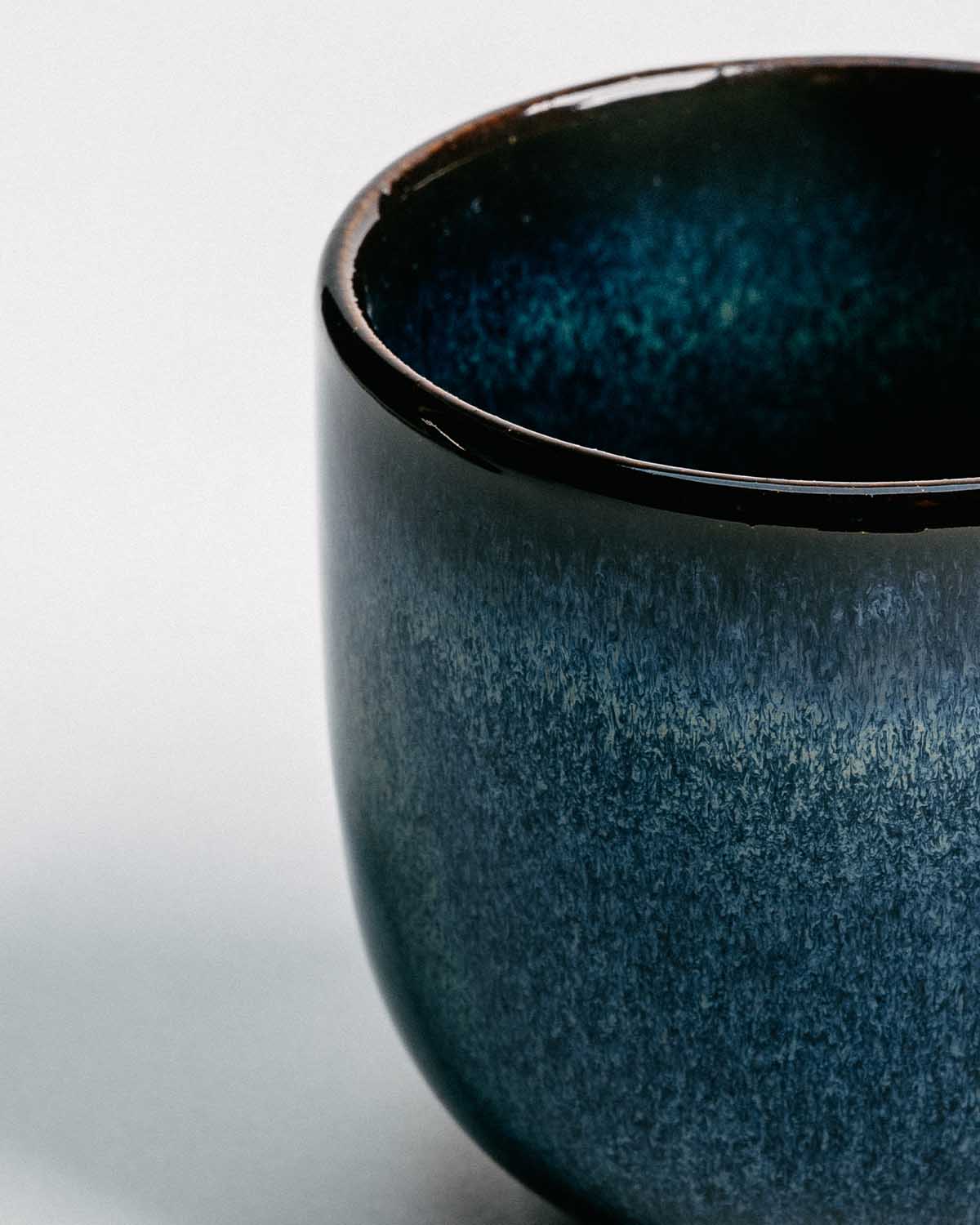 Lento – Double Cappuccino Cup - Aurora - Ceramica De Meles