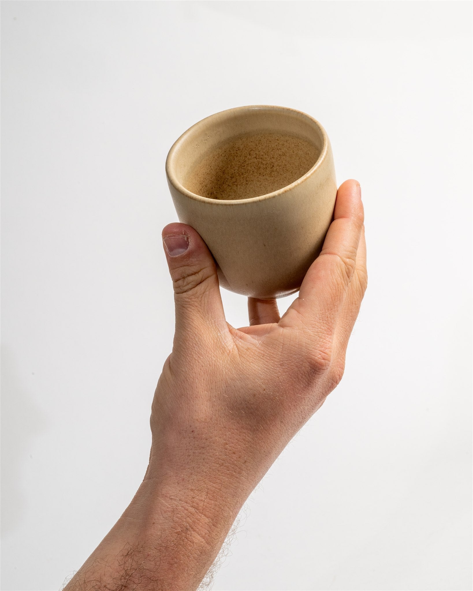 Lento – Flat White Cup - Ceramica De Meles