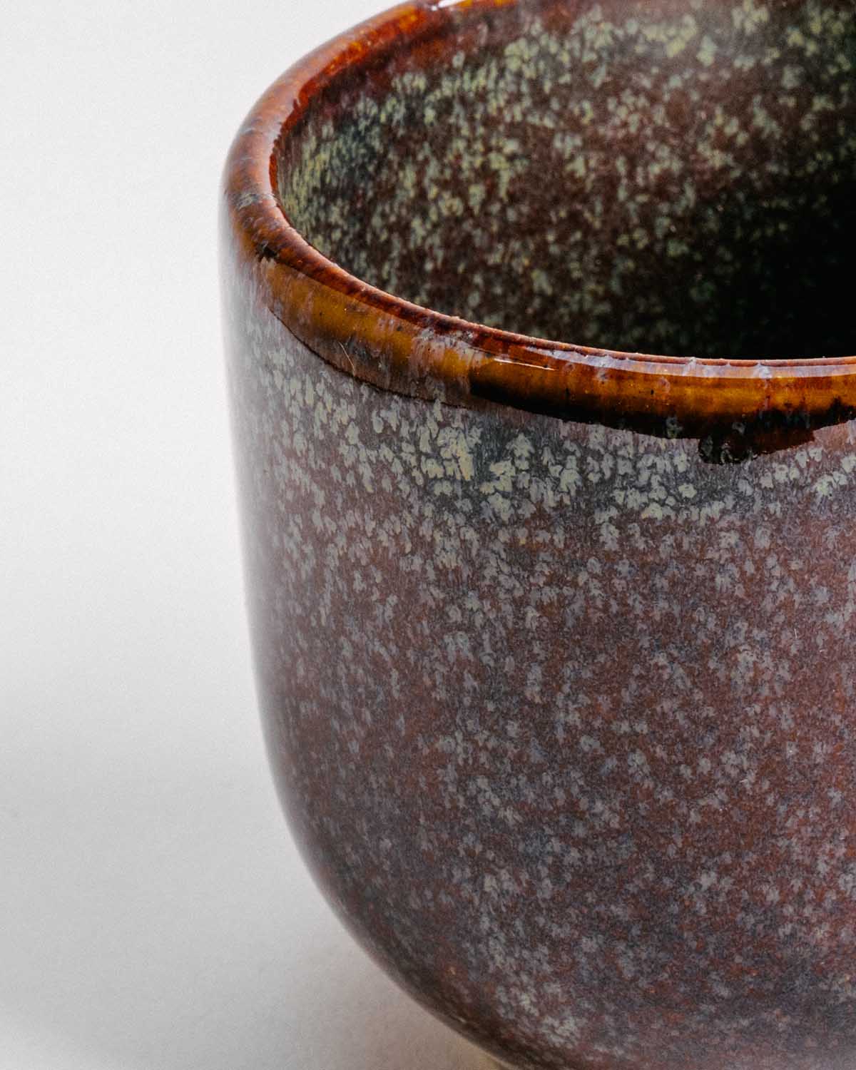 Lento – Small Cappuccino Cup - Noite - Ceramica De Meles