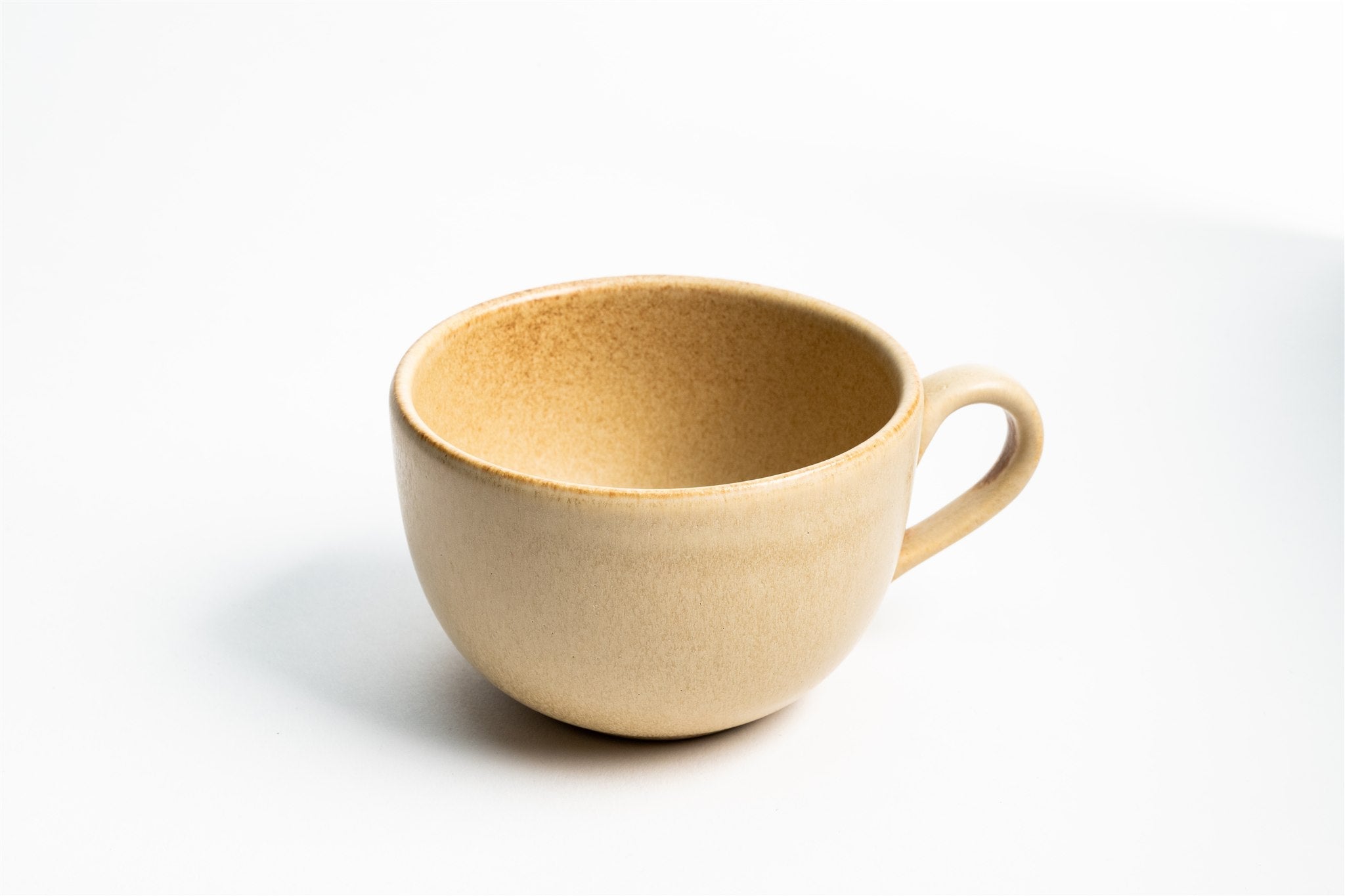Lento – Tea / Latte Art Cup with Handle - Ceramica De Meles