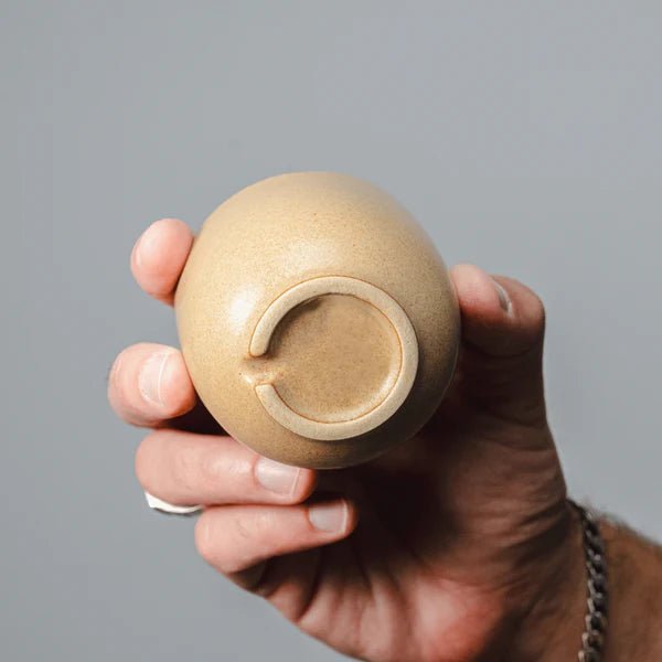 Saturn | Flat white Cup - 5.9 oz - Ceramica De Meles