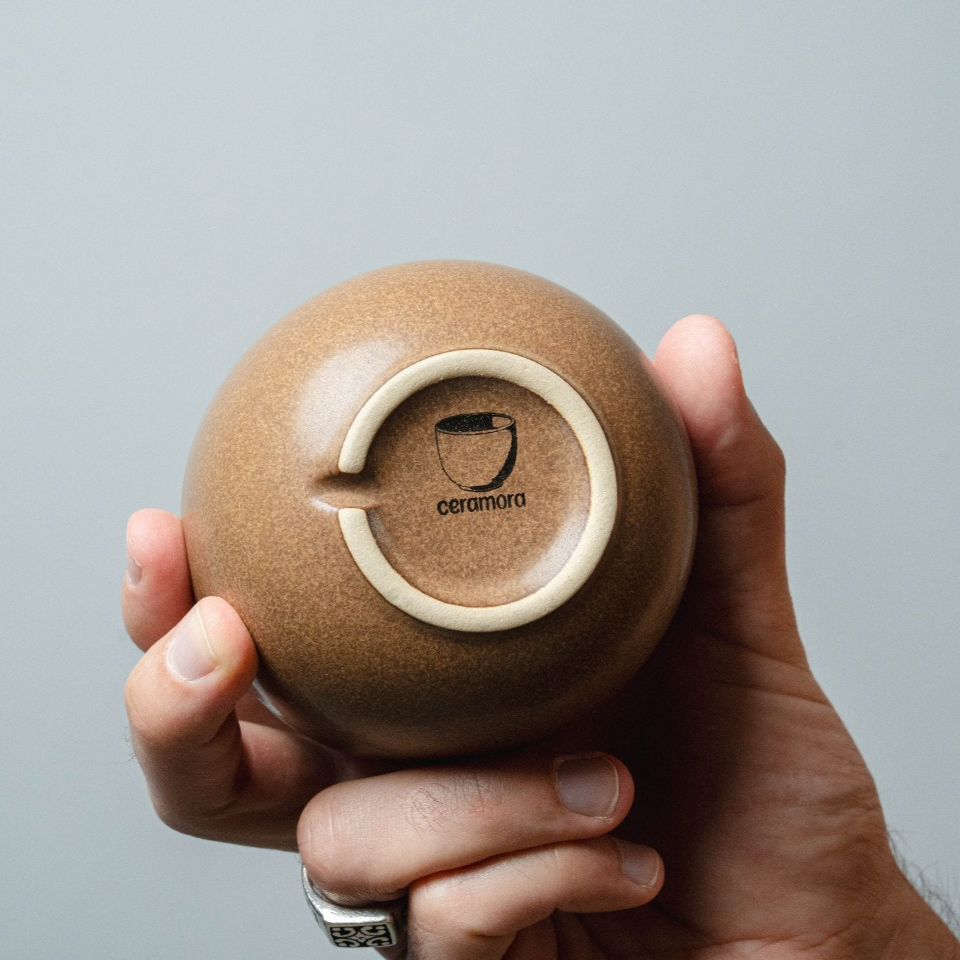 Saturn | Large Cappuccino Cup - 8.9 oz - Ceramica De Meles