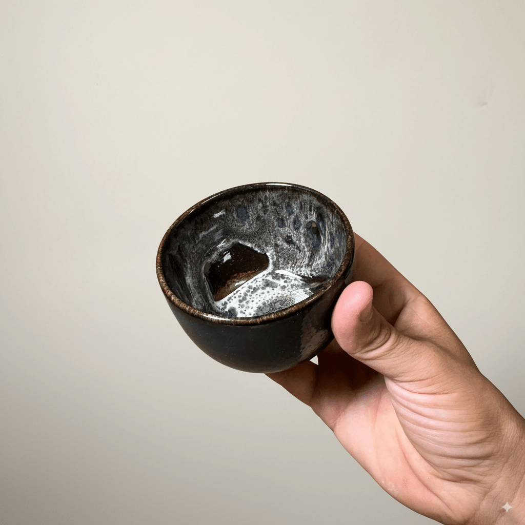 Saturn | Large Cappuccino Cup - 8.9 oz - Ceramica De Meles