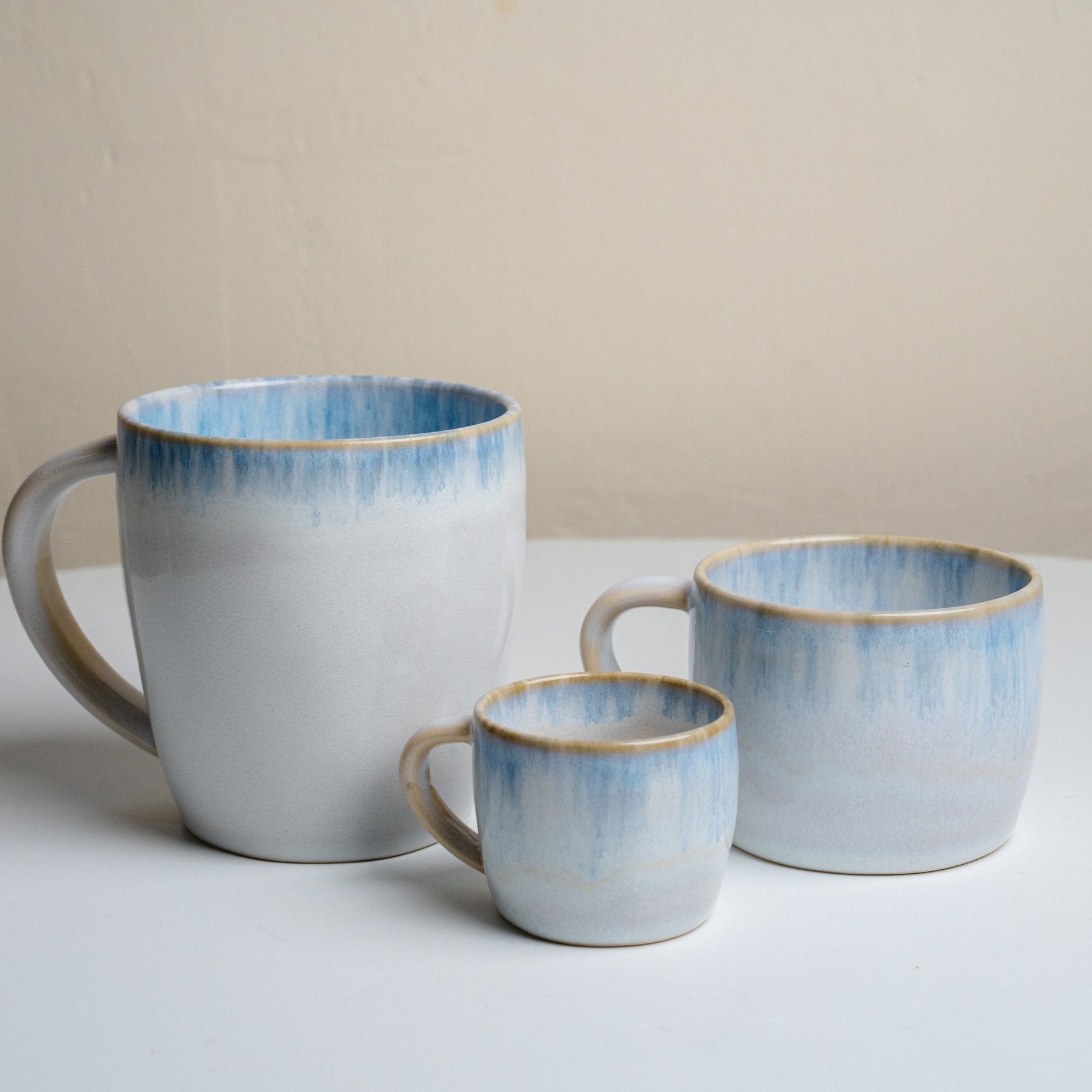 Blue and White 6 Pack - Tea Set - 7.8 oz - Ceramica De Meles