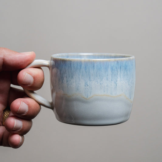 Blue and White | Ceramic Tea Cup - 7.8 oz - Ceramica De Meles