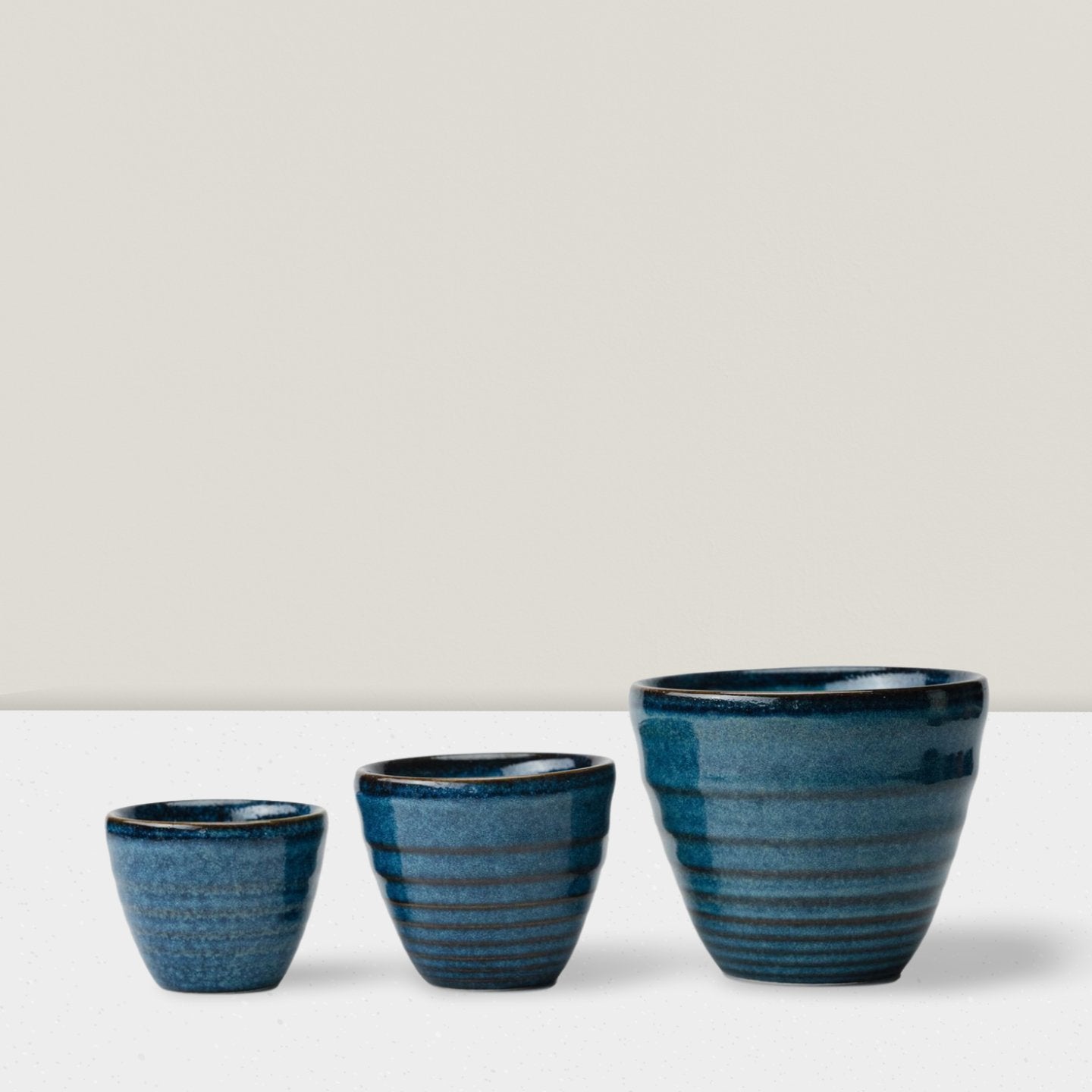 Blue Cortado Ceramic Cup 3.7 oz - Ceramica De Meles