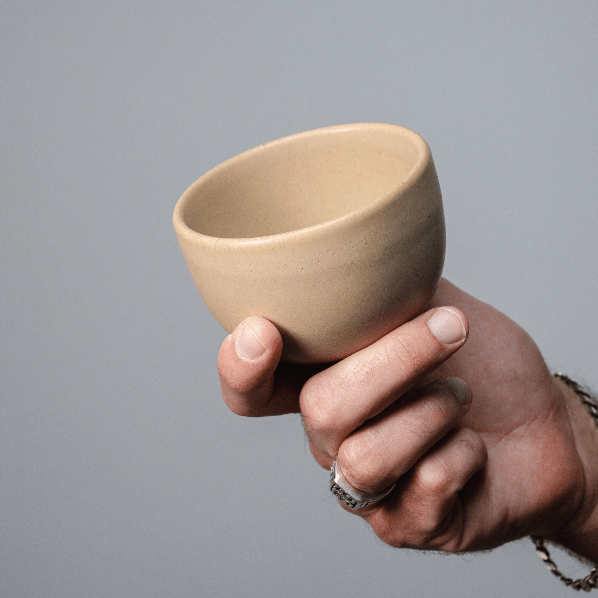 Cappuccino Cup Set (4 - Pack) - 5.9 oz & 8.9 oz - Saturn Series - Ceramica De Meles
