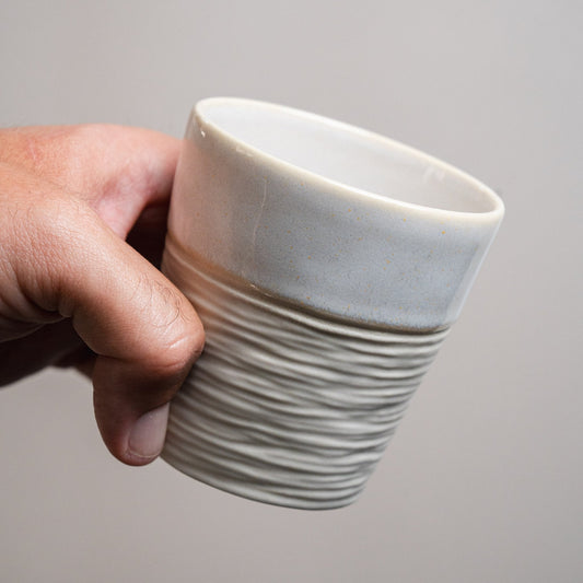 Cappuccino Cup | Wave Series - Ceramica De Meles