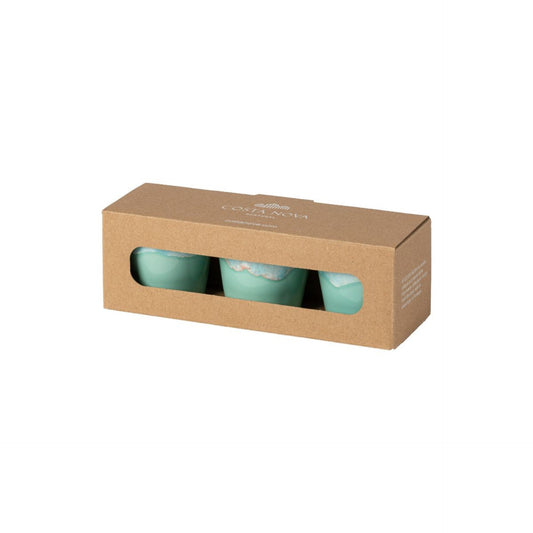 Cappuccino Cups Gift Set| Sea Series - 3 Pack - Ceramica De Meles