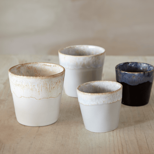 Cappuccino & Espresso Set - 3 oz & 7.4 oz - Ceramica De Meles