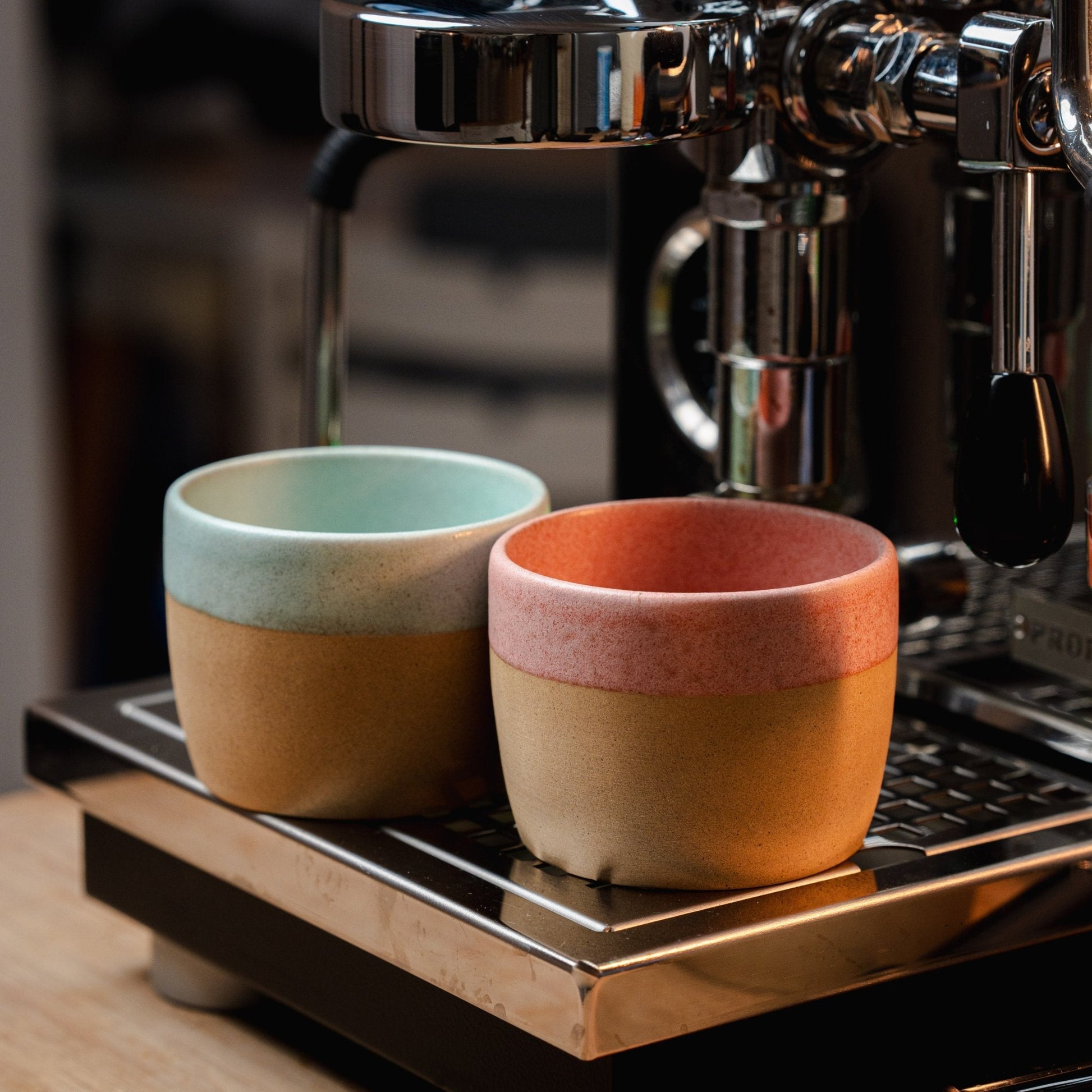 Coffee Cup Set – 6 - Pack (7.8 oz and 2.7 oz) - Ceramica De Meles