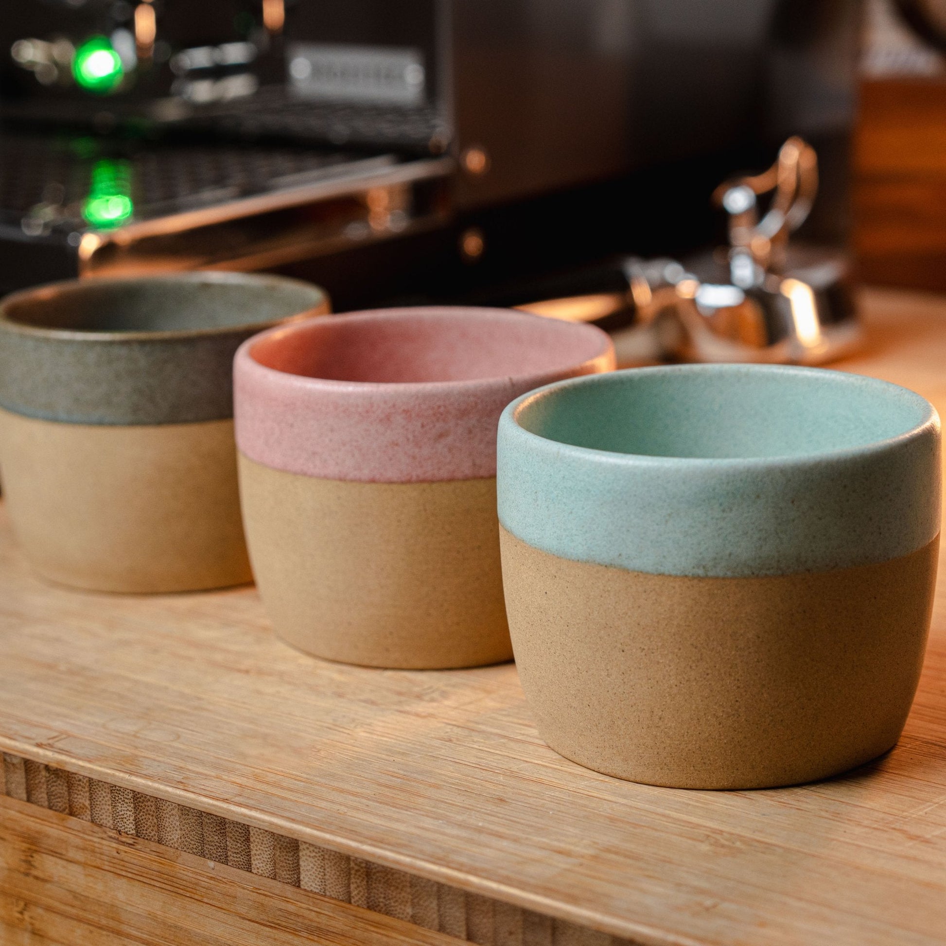 Coffee Cup Set – 6 - Pack (7.8 oz and 2.7 oz) - Ceramica De Meles