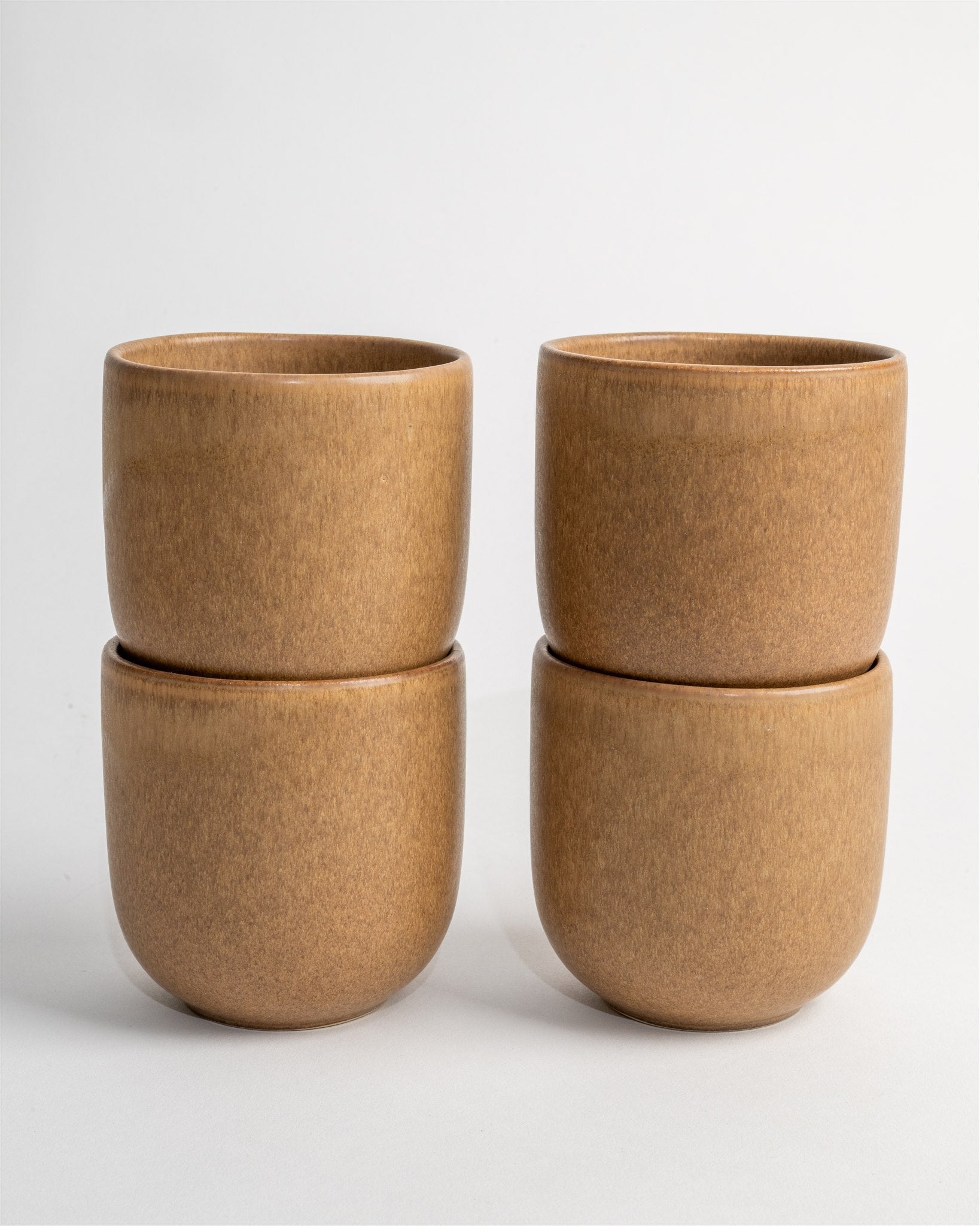 Lento – Double Cappuccino Cup - Ceramica De Meles