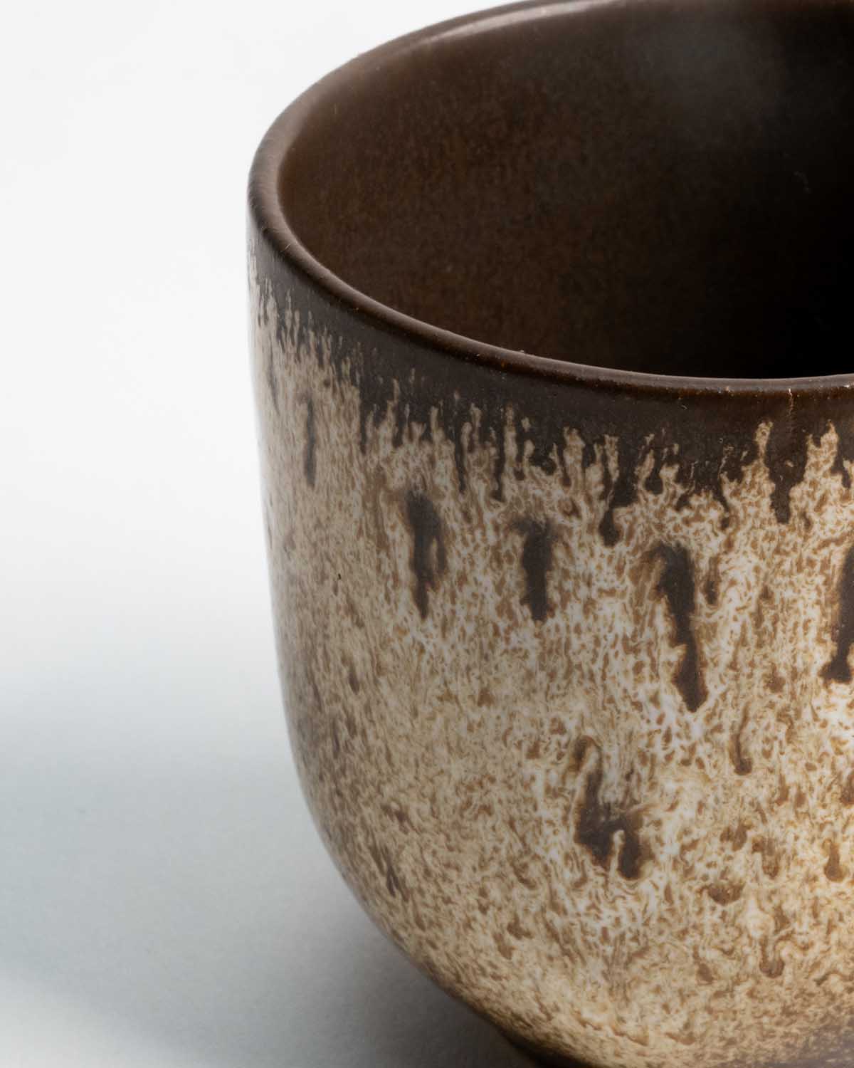 Lento – Double Cappuccino Cup Burma - Ceramica De Meles