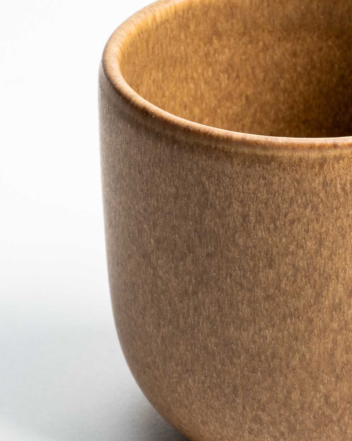 Lento – Double Cappuccino Cup - Calma - Ceramica De Meles