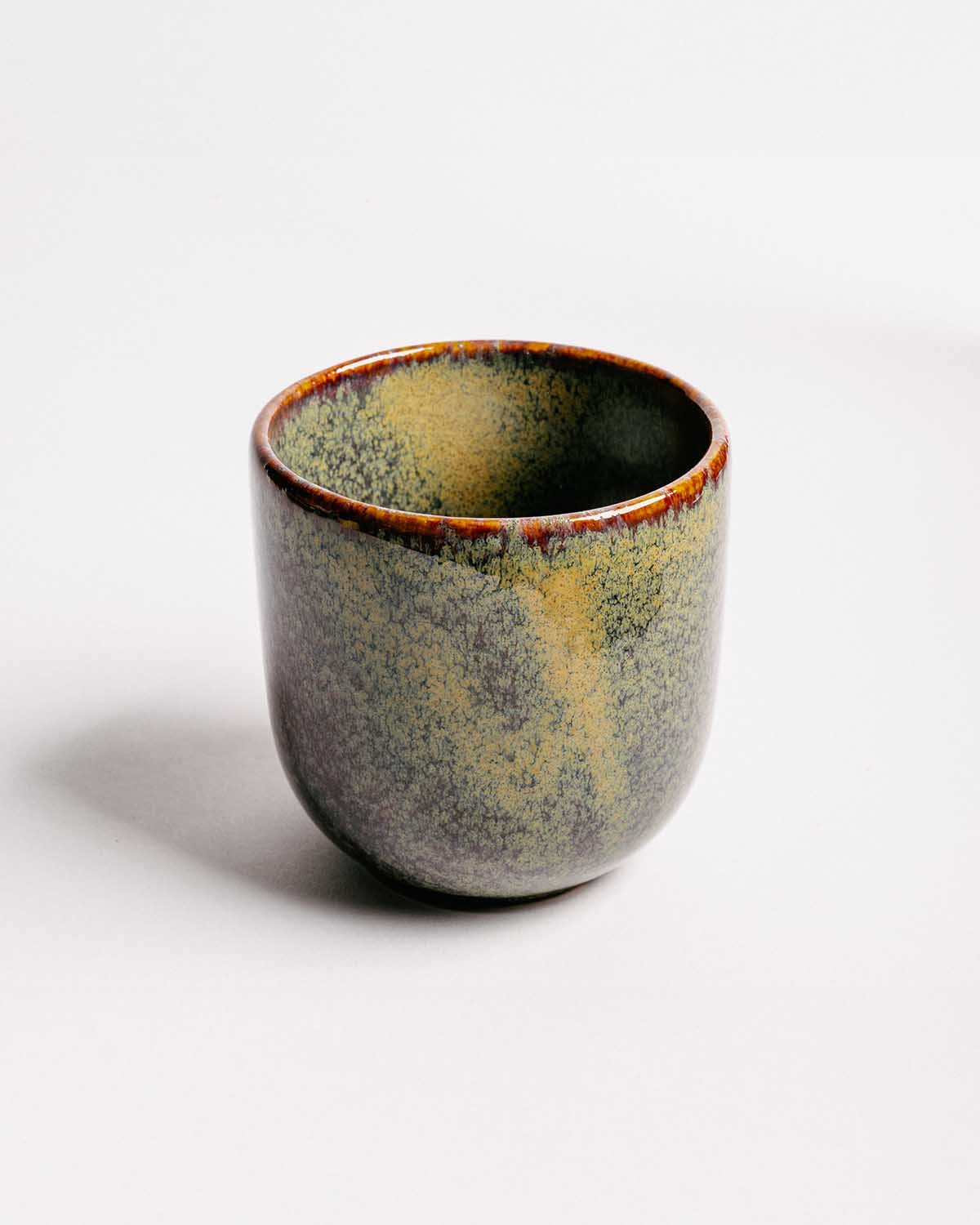 Lento – Double Cappuccino Cup - Noite - Ceramica De Meles