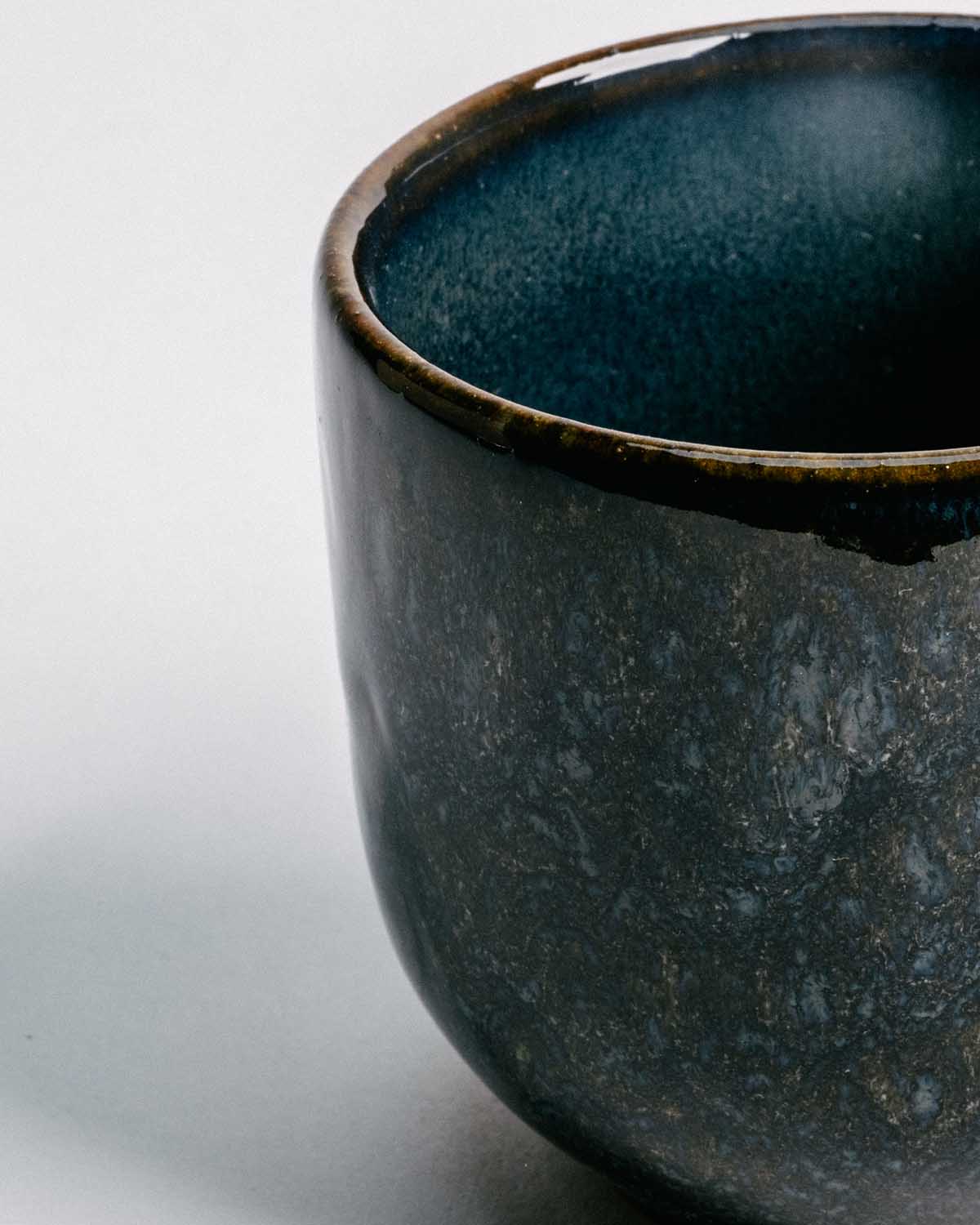 Lento – Small Cappuccino Cup - Onda - Ceramica De Meles