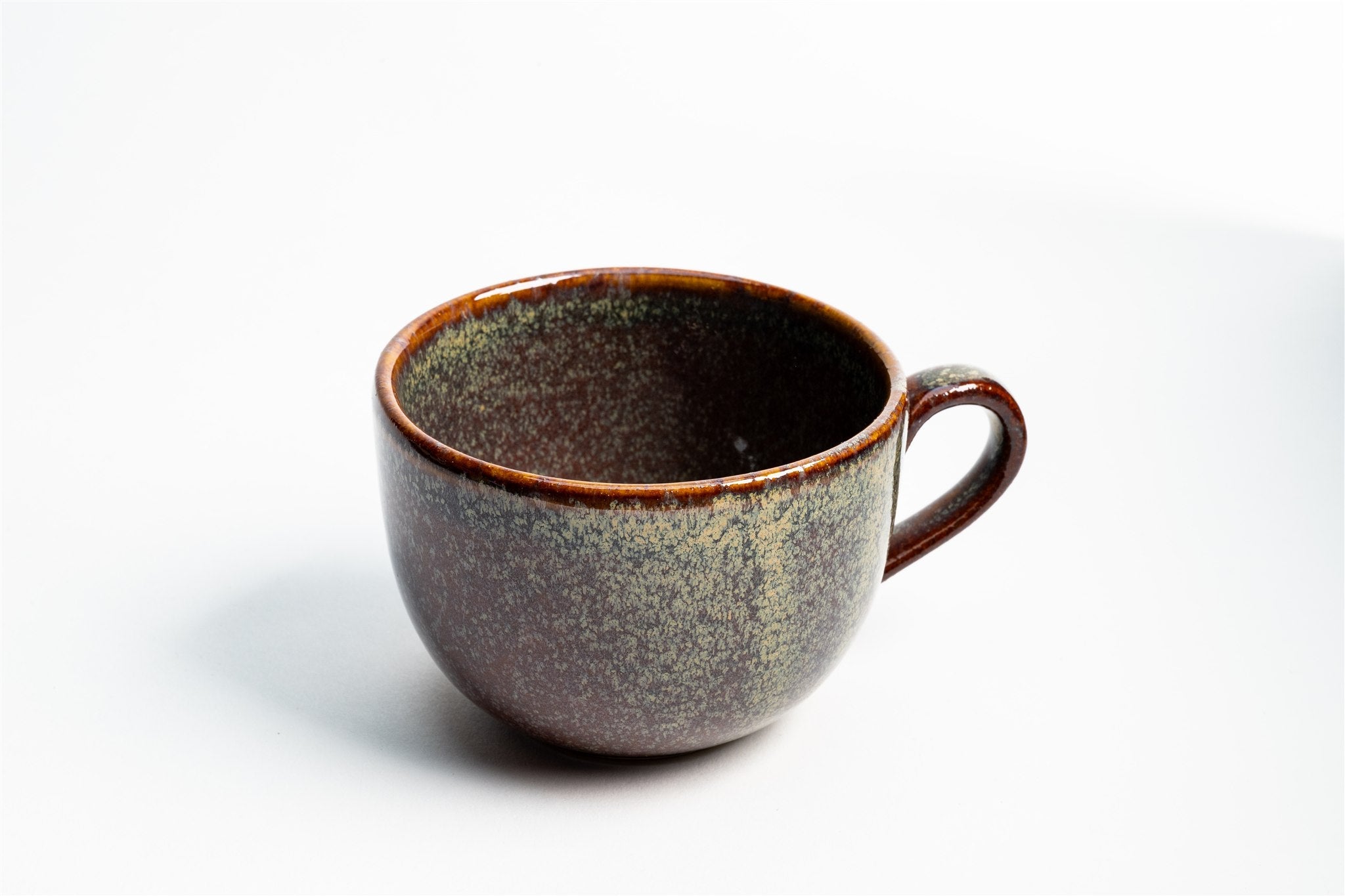 Lento – Tea / Latte Art Cup with Handle - Ceramica De Meles
