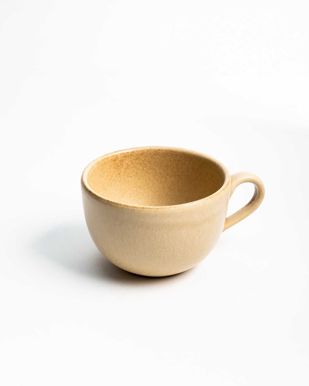 Lento – Tea / Latte Art Cup with Handle - Duna - Ceramica De Meles