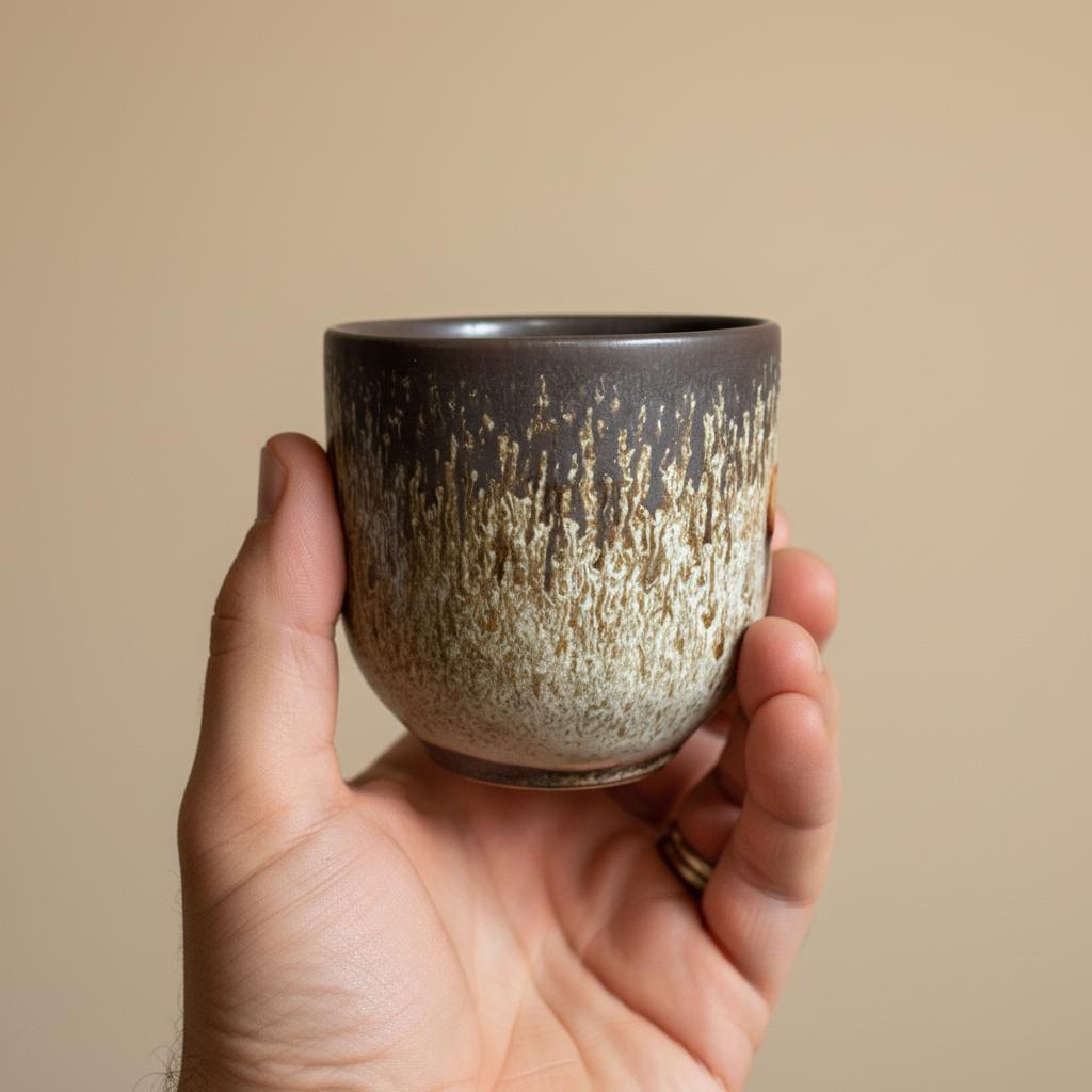 Saturn - Callisto | Small Cappuccino cup - Ceramica De Meles