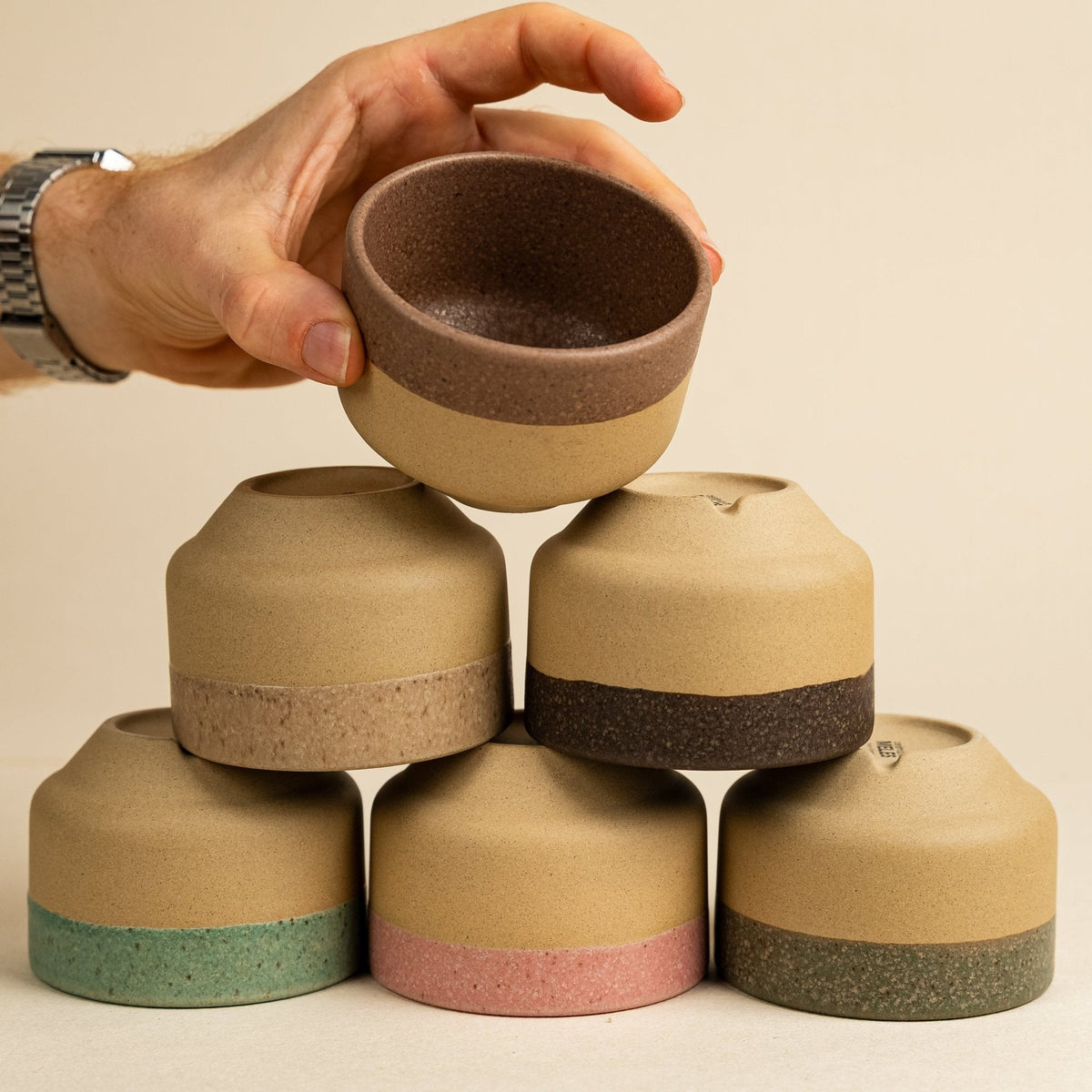 Small Cappuccino Cup – Saturn Series - Ceramica De Meles