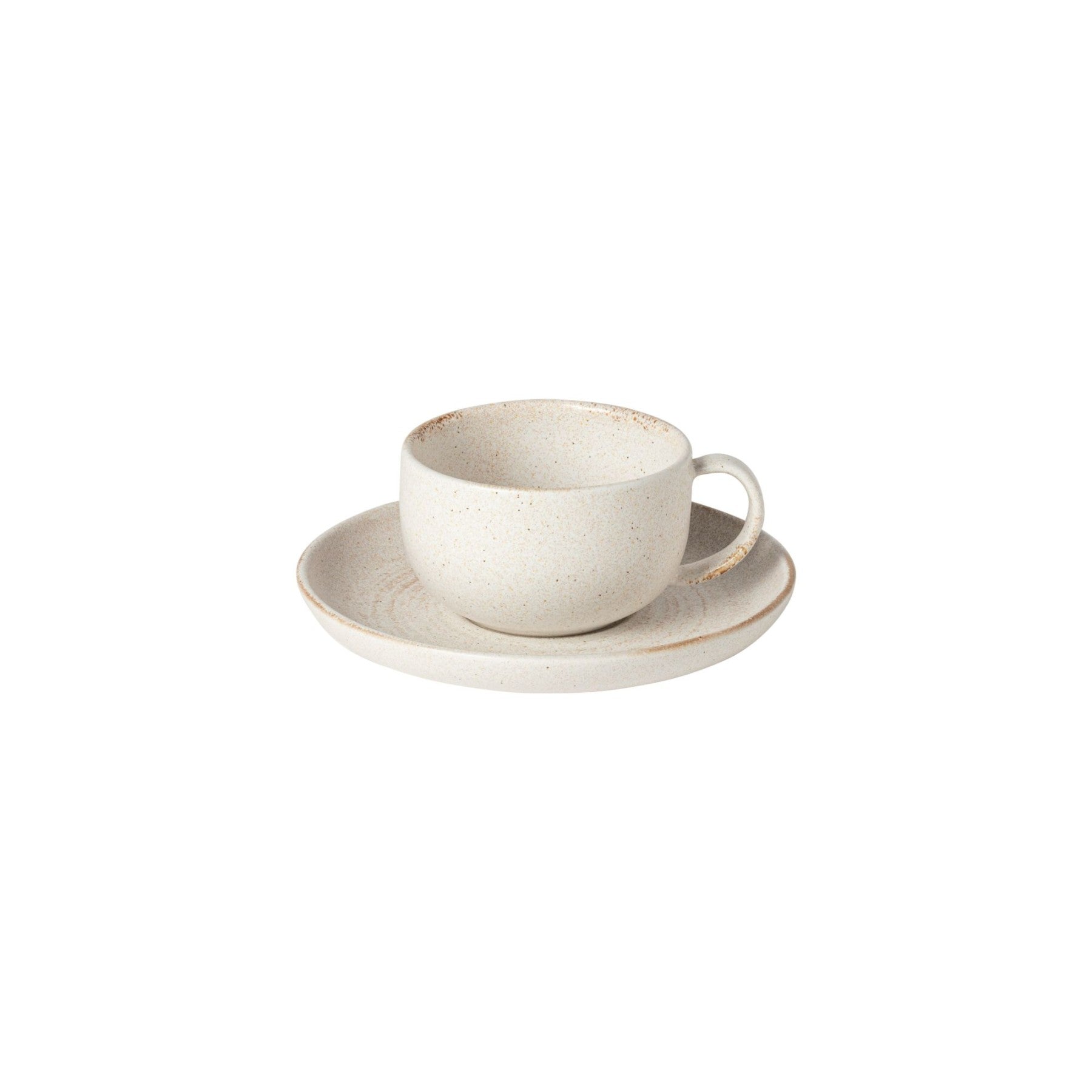 Snow | Ceramic Tea Cup – 7.4 Oz - Ceramica De Meles