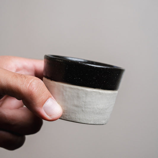 Wide Espresso Cup | Wave Series - Ceramica De Meles
