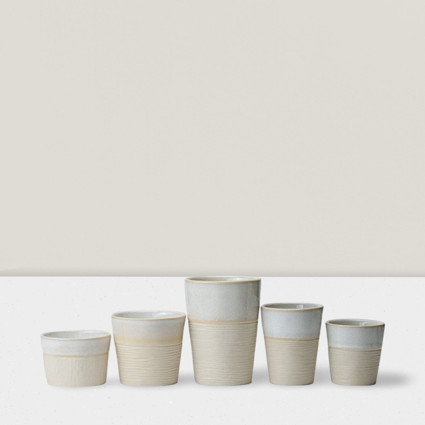 Wide Espresso Cup | Wave Series - Ceramica De Meles