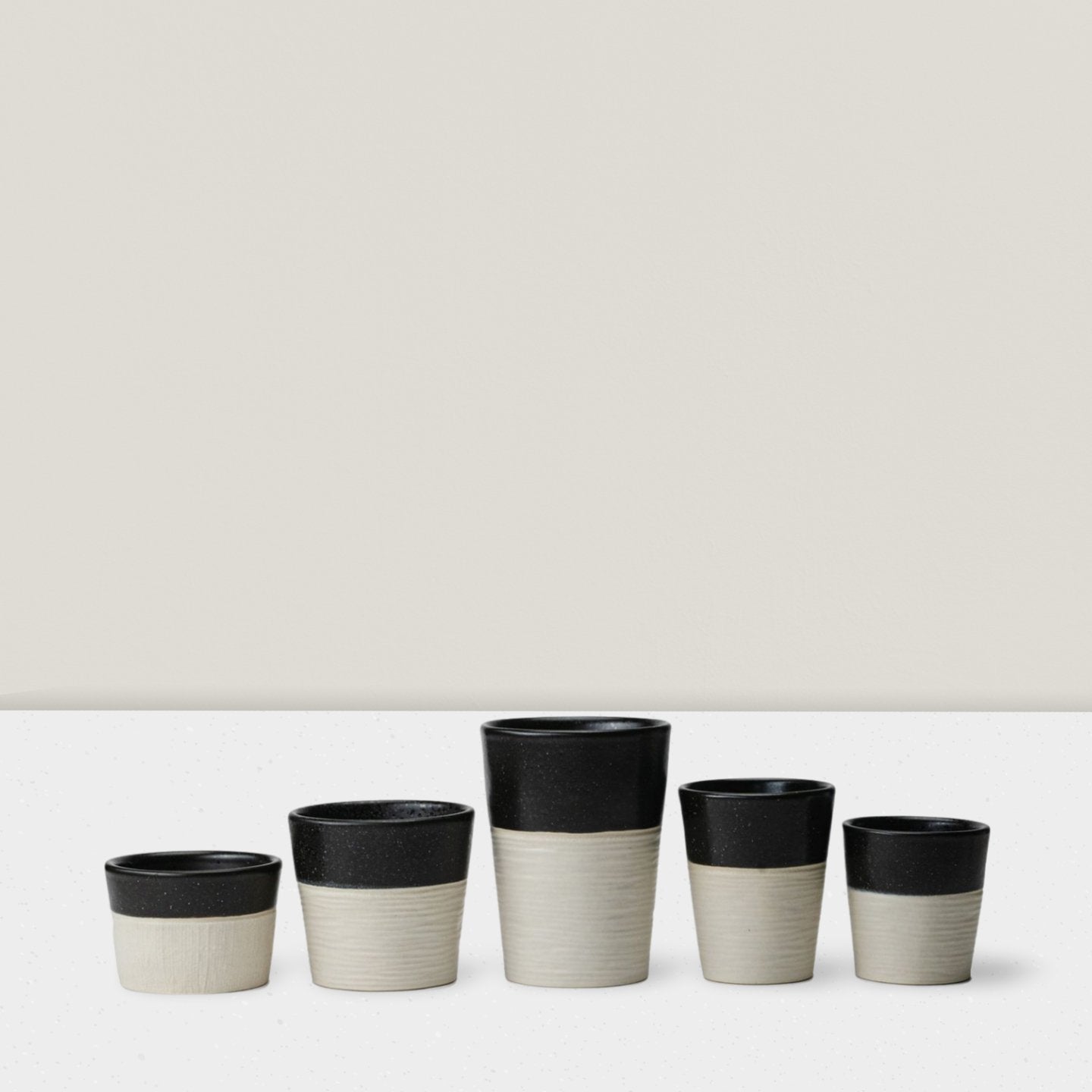 Wide Espresso Cup | Wave Series - Ceramica De Meles