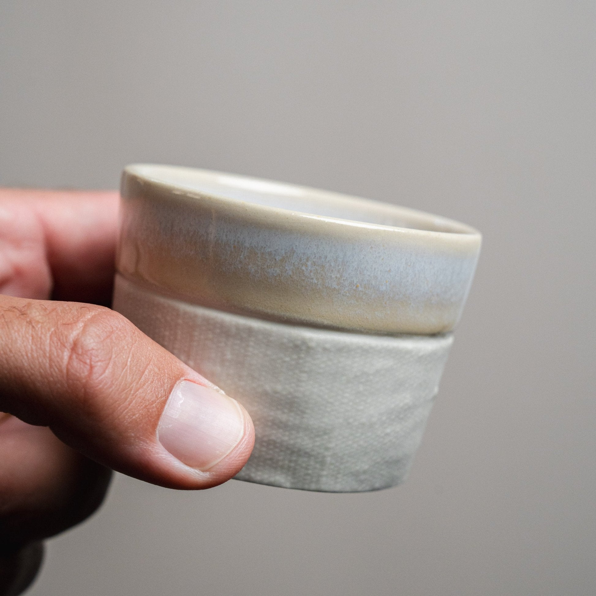 Wide Espresso Cup | Wave Series - Ceramica De Meles